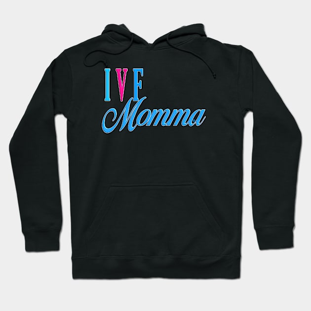 IVF Momma Blue Hoodie by Turnbill Truth Designs